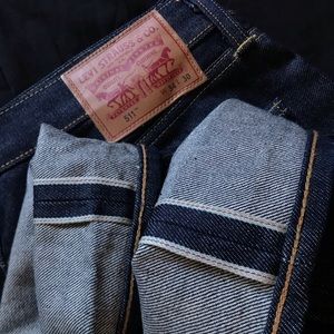 Levi’s 511 rigid selvedge Men’s 34W